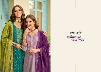 Zaveri Aarina Premium Silk Kurti Pant With Dupatta (1499x02)