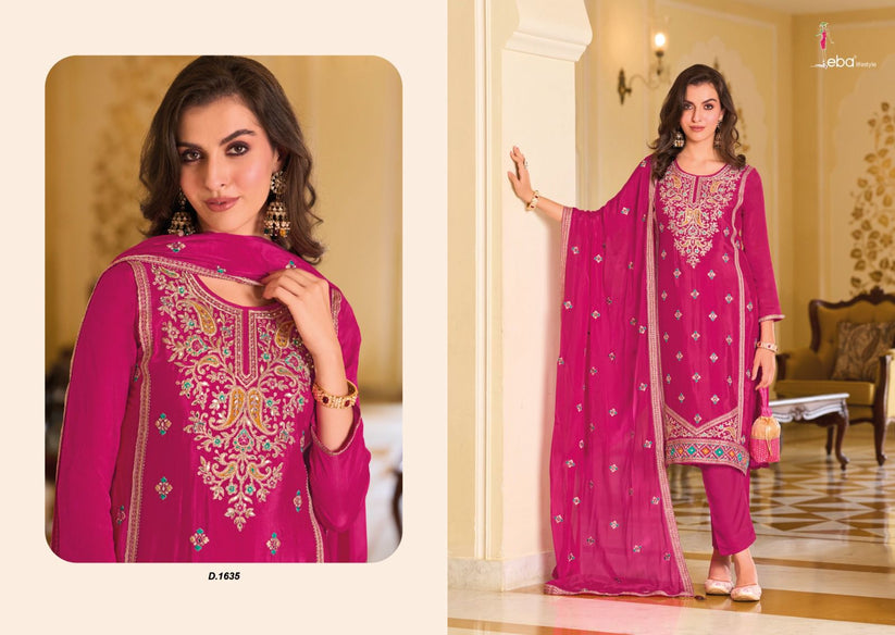 Eba Jiana Premium Silk Designer Salwar Kameez