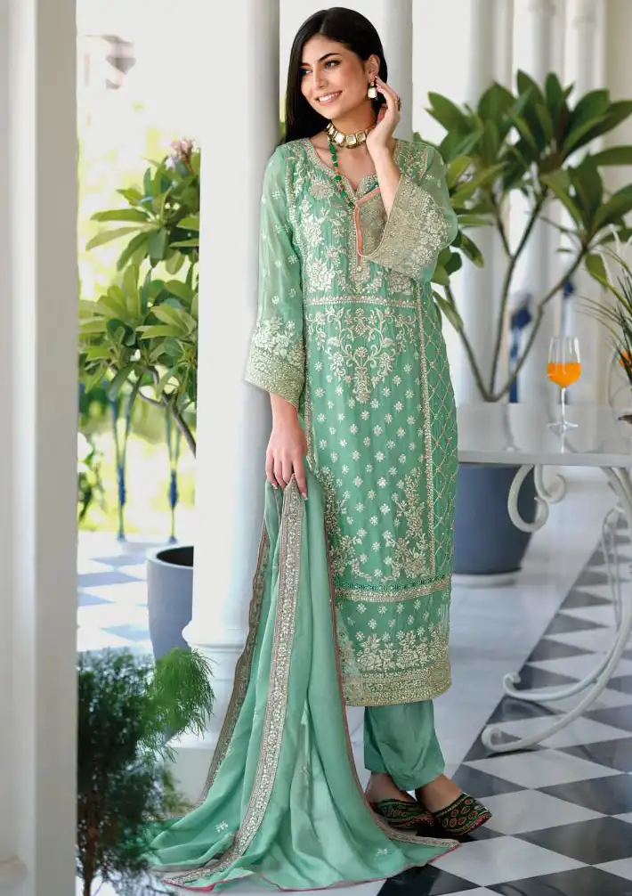 Zaveri Anaya Soft Orgenza Pakistani Salwar Suit Collection (1699x04)