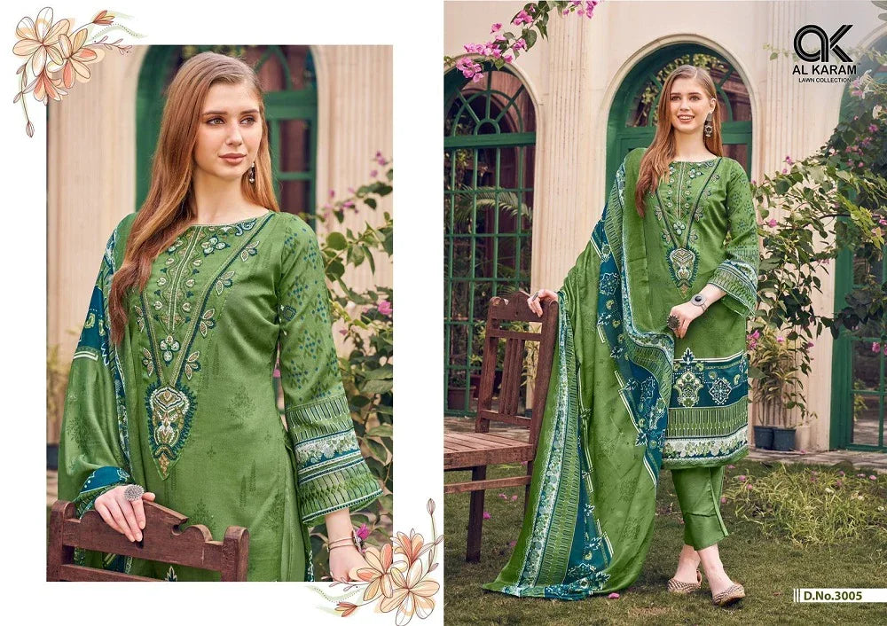 Keval Sobia Nazir Vol-11 Series 11001-11006 Pure Lawn Cotton Suit (480x06)