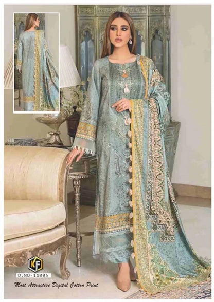 Keval Sobia Nazir Vol-11 Series 11001-11006 Pure Lawn Cotton Suit (480x06)