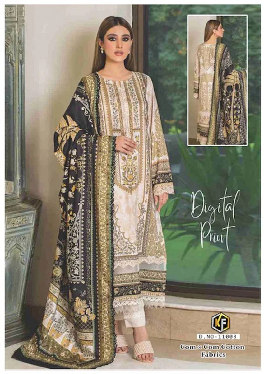 Keval Sobia Nazir Vol-11 Series 11001-11006 Pure Lawn Cotton Suit (480x06)