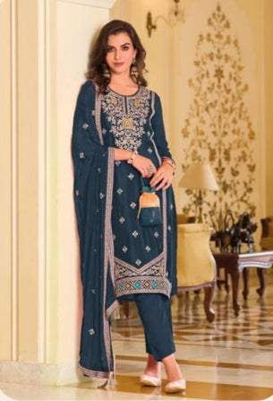 Eba Jiana Premium Silk Designer Salwar Kameez