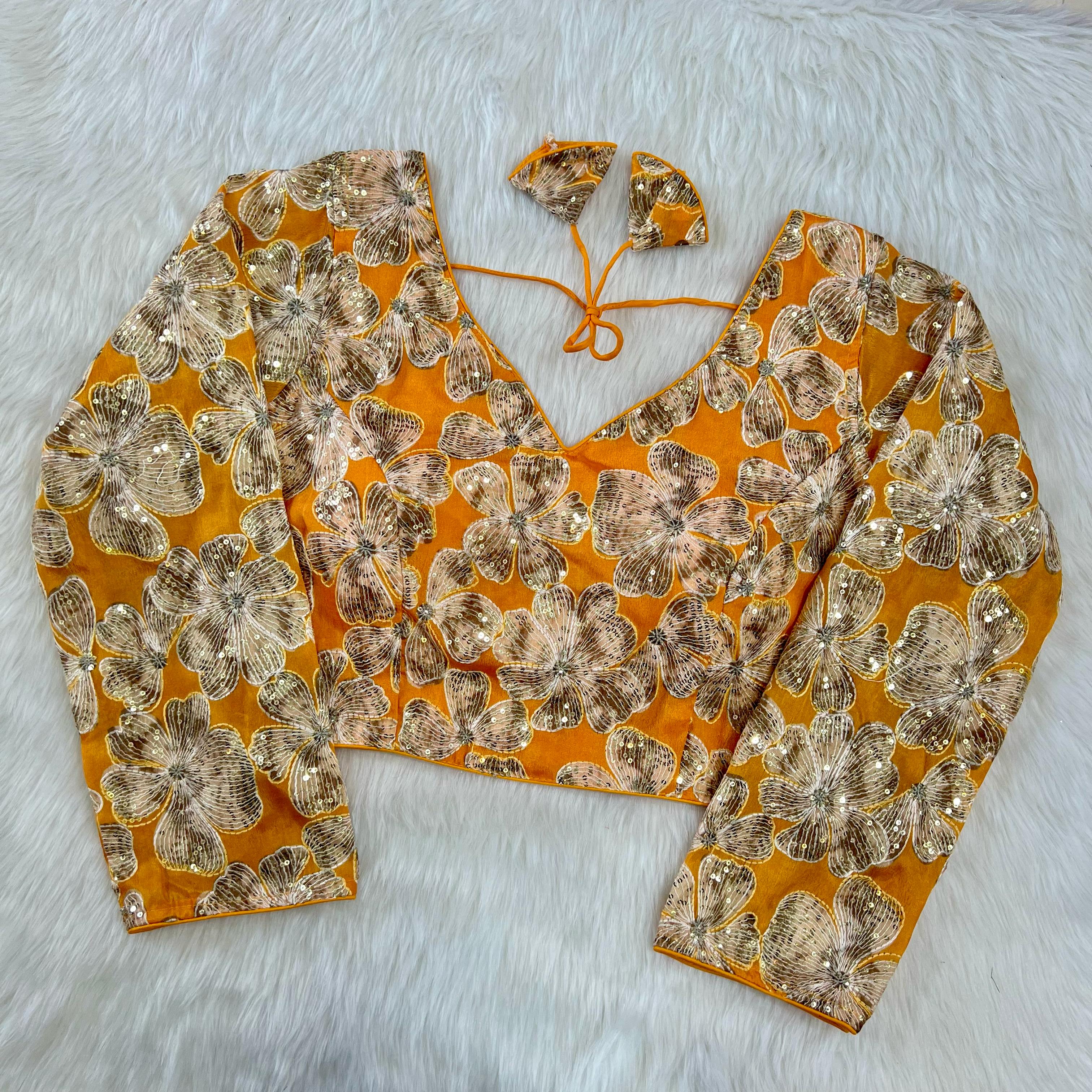 Beautiful Designer Long Sleeves Blouse