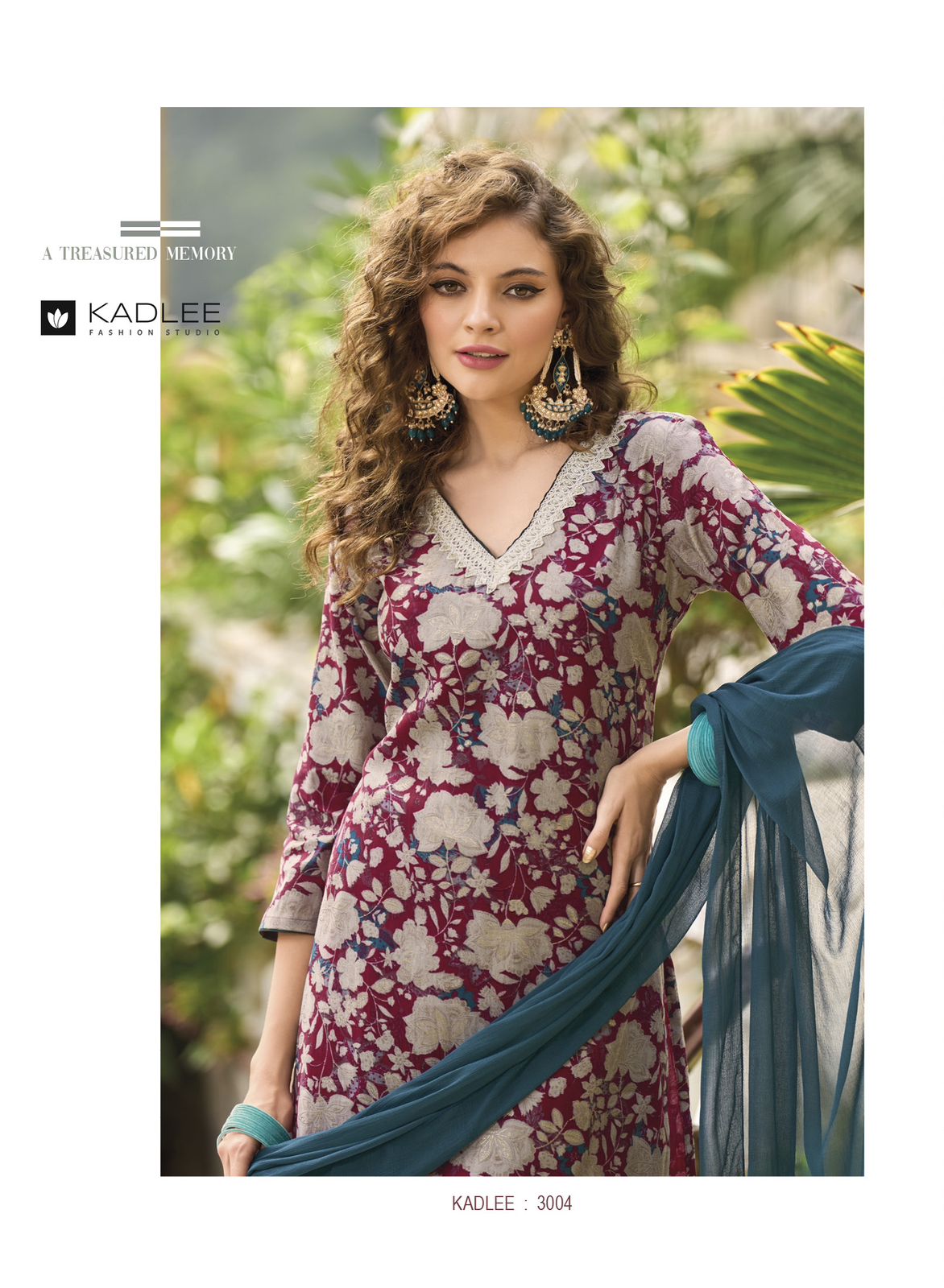 Kadlee Blossom Modal Printed Readymade Suits (1095x04)