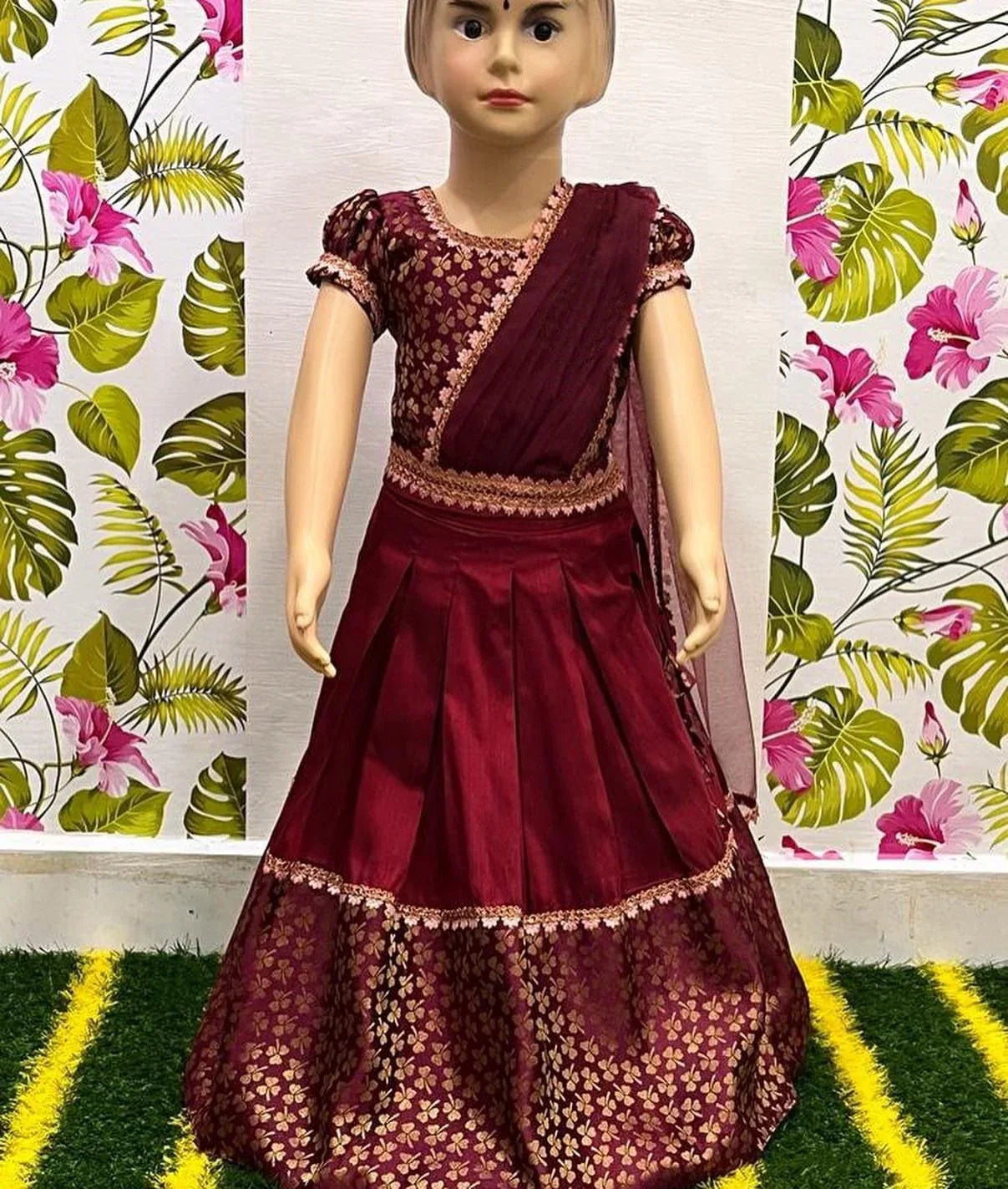 Banarasi Kids &amp; adult Lehenga Choli