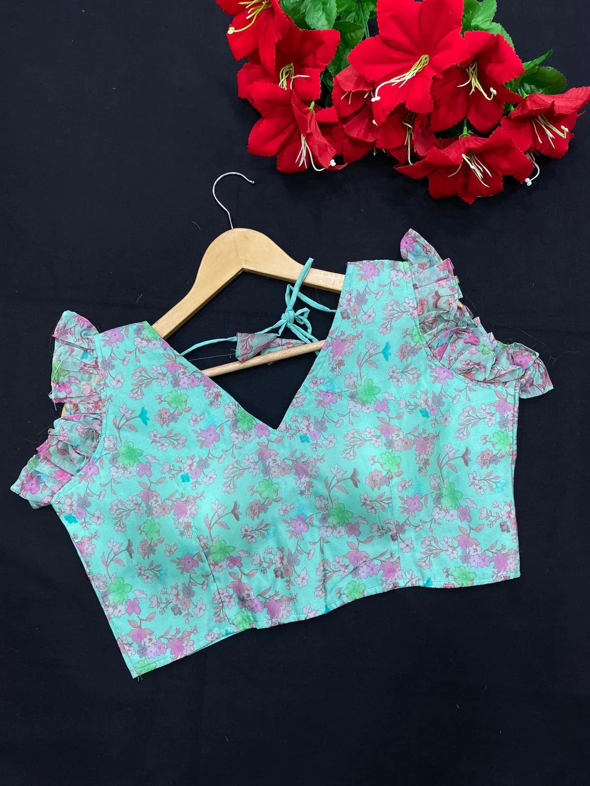 Bollywood Designer Havy Organza Blouse