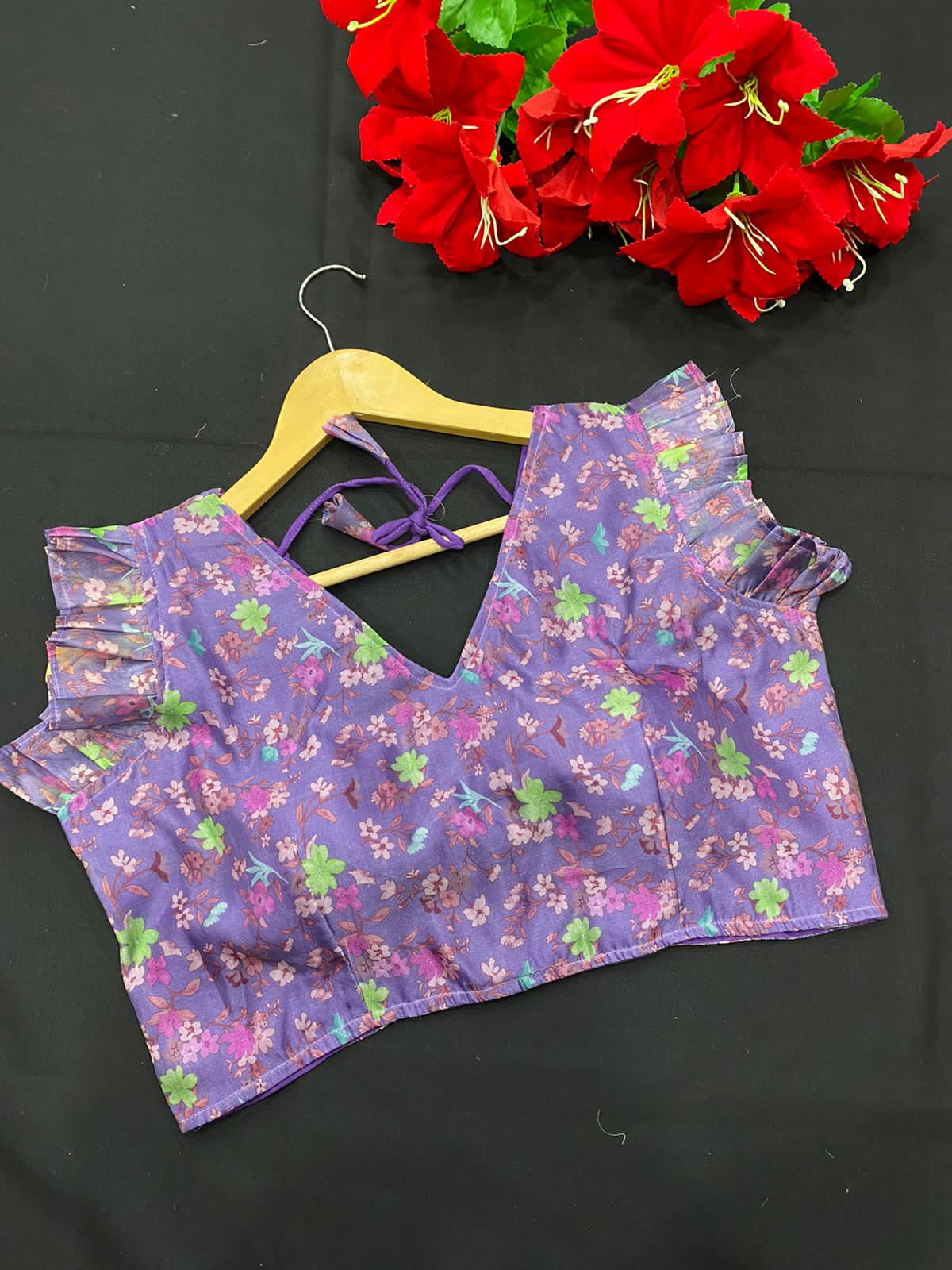 Bollywood Designer Havy Organza Blouse