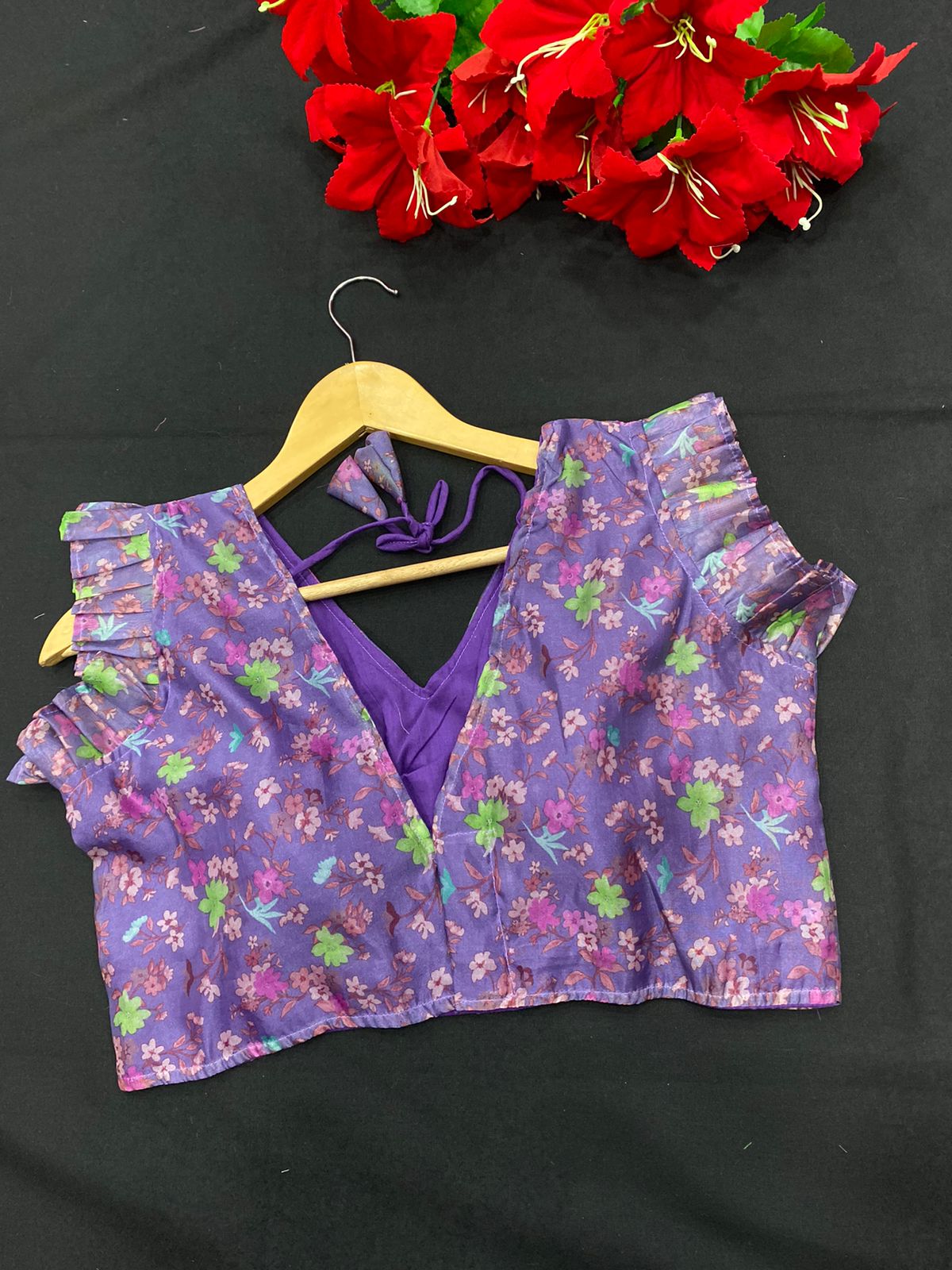 Bollywood Designer Havy Organza Blouse