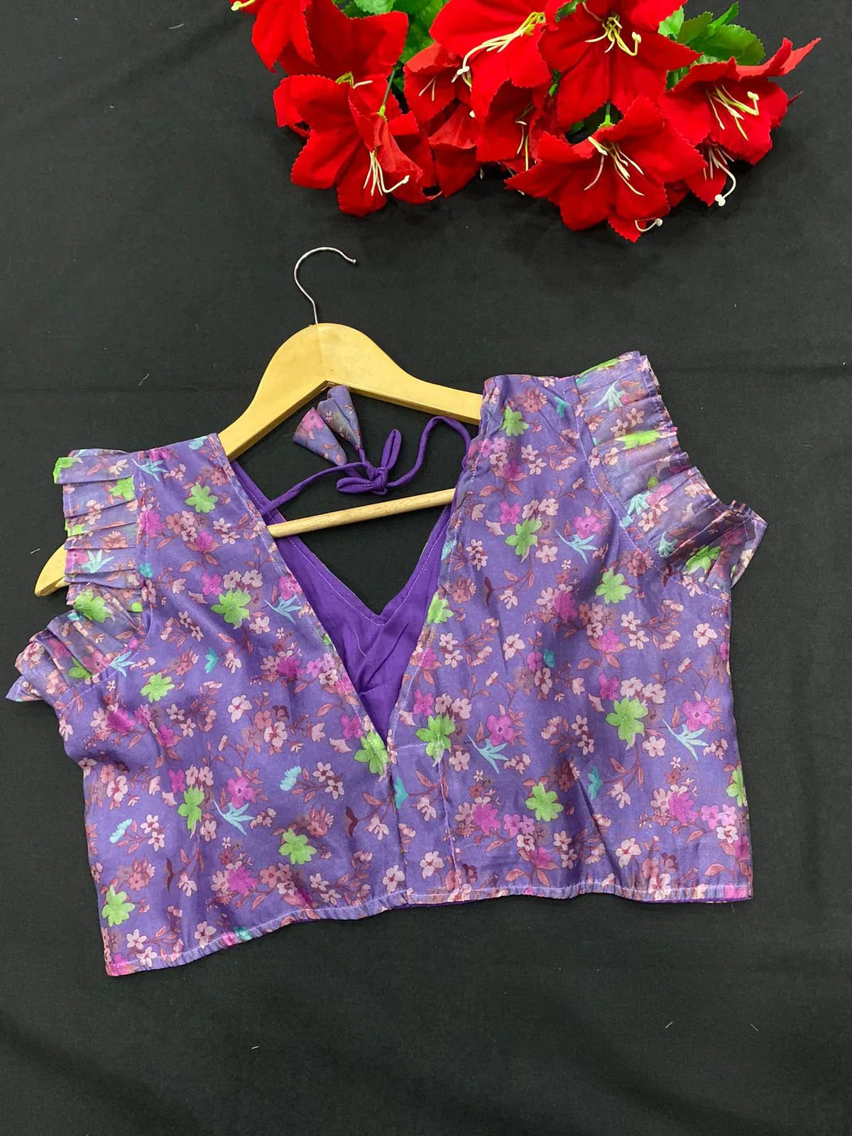Bollywood Designer Havy Organza Blouse