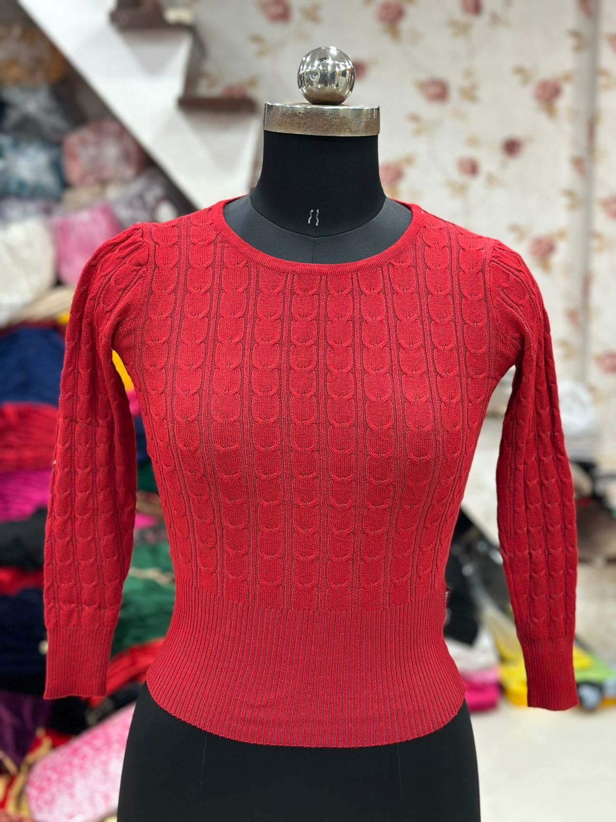 Beautiful Designer Winter Special Woolen Blouse