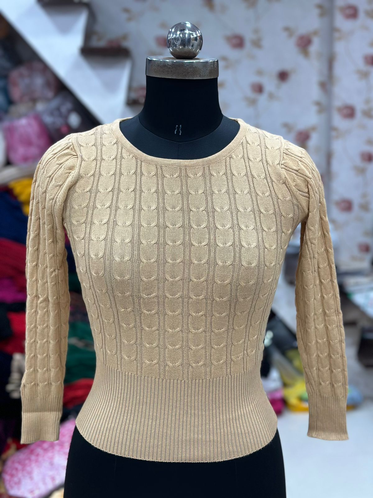 Beautiful Designer Winter Special Woolen Blouse