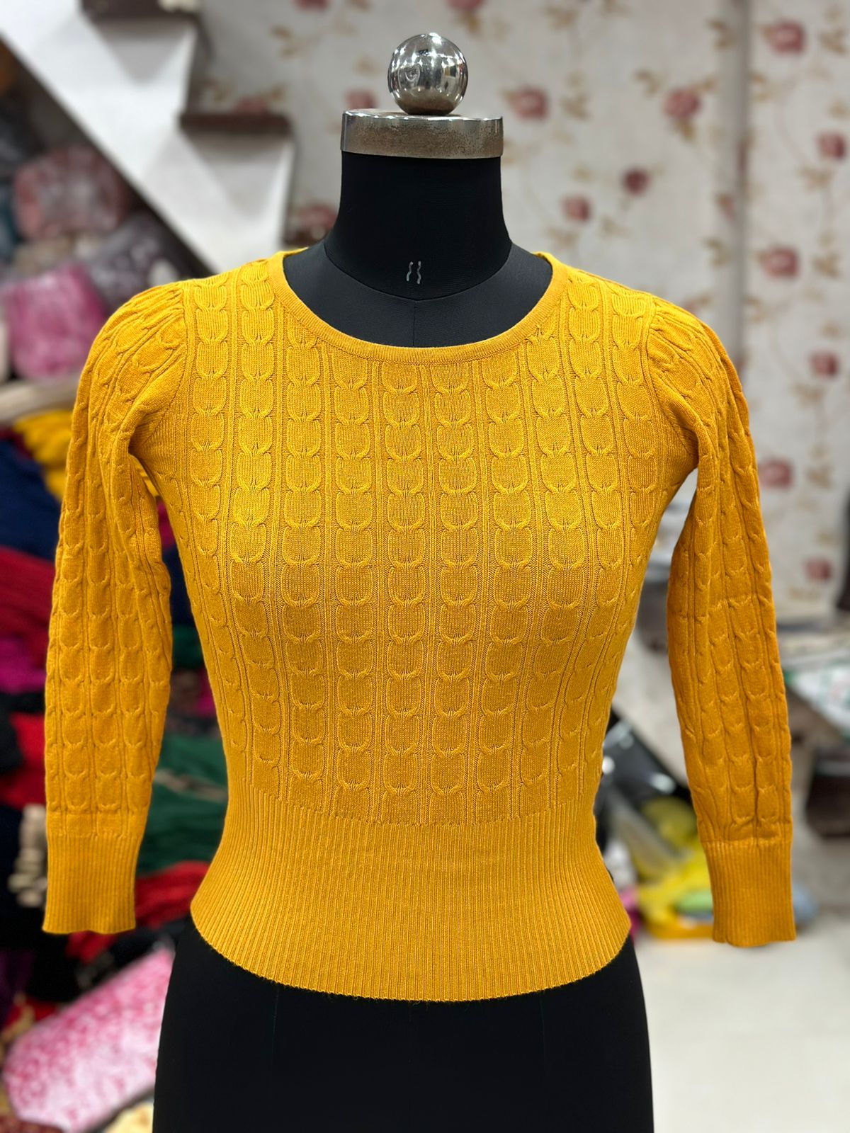 Beautiful Designer Winter Special Woolen Blouse
