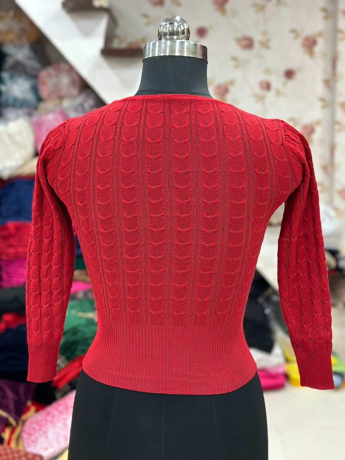 Beautiful Designer Winter Special Woolen Blouse