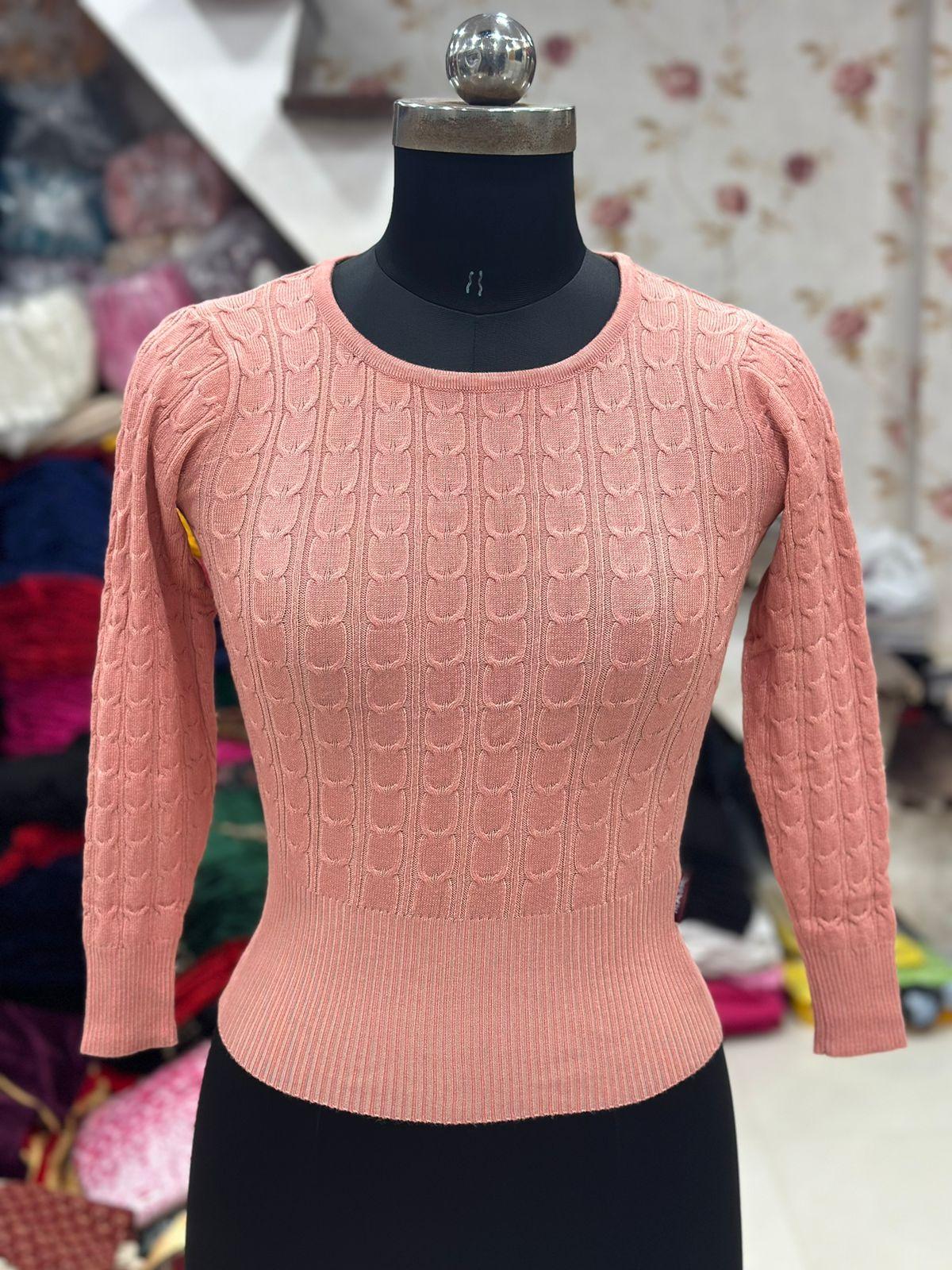 Beautiful Designer Winter Special Woolen Blouse