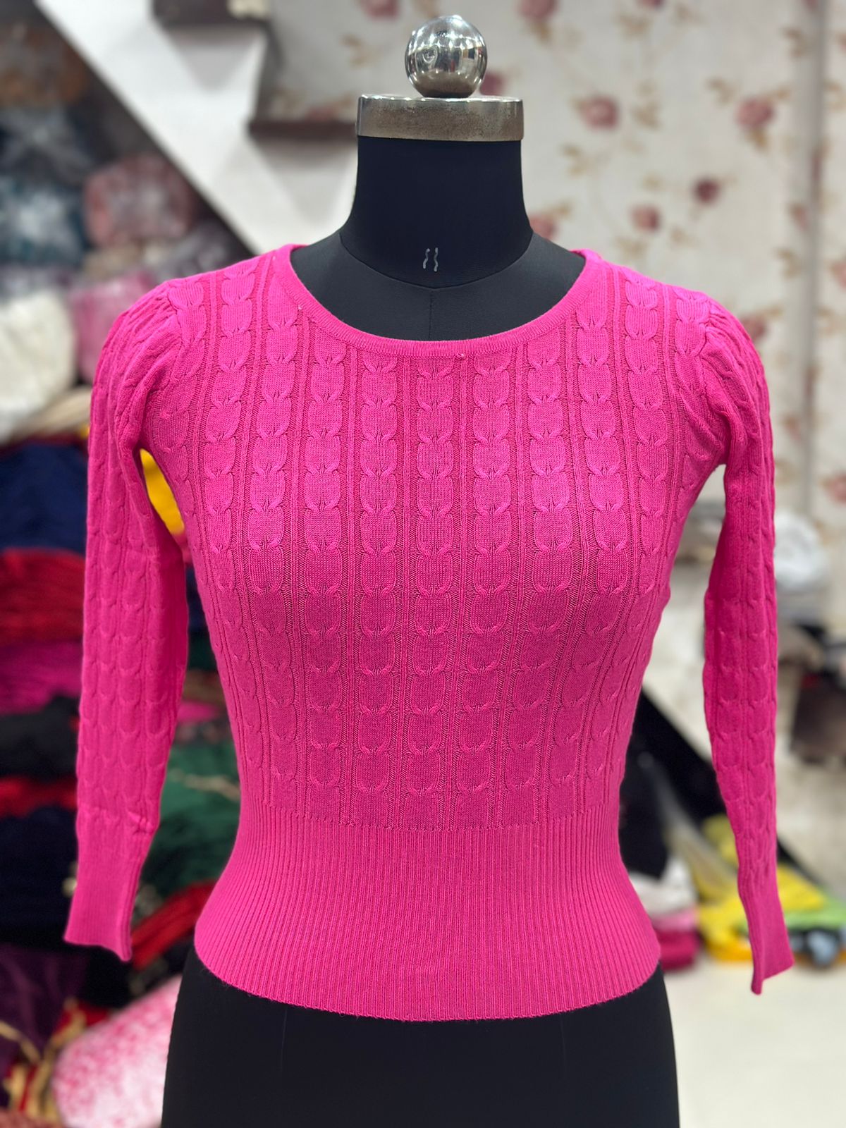 Beautiful Designer Winter Special Woolen Blouse