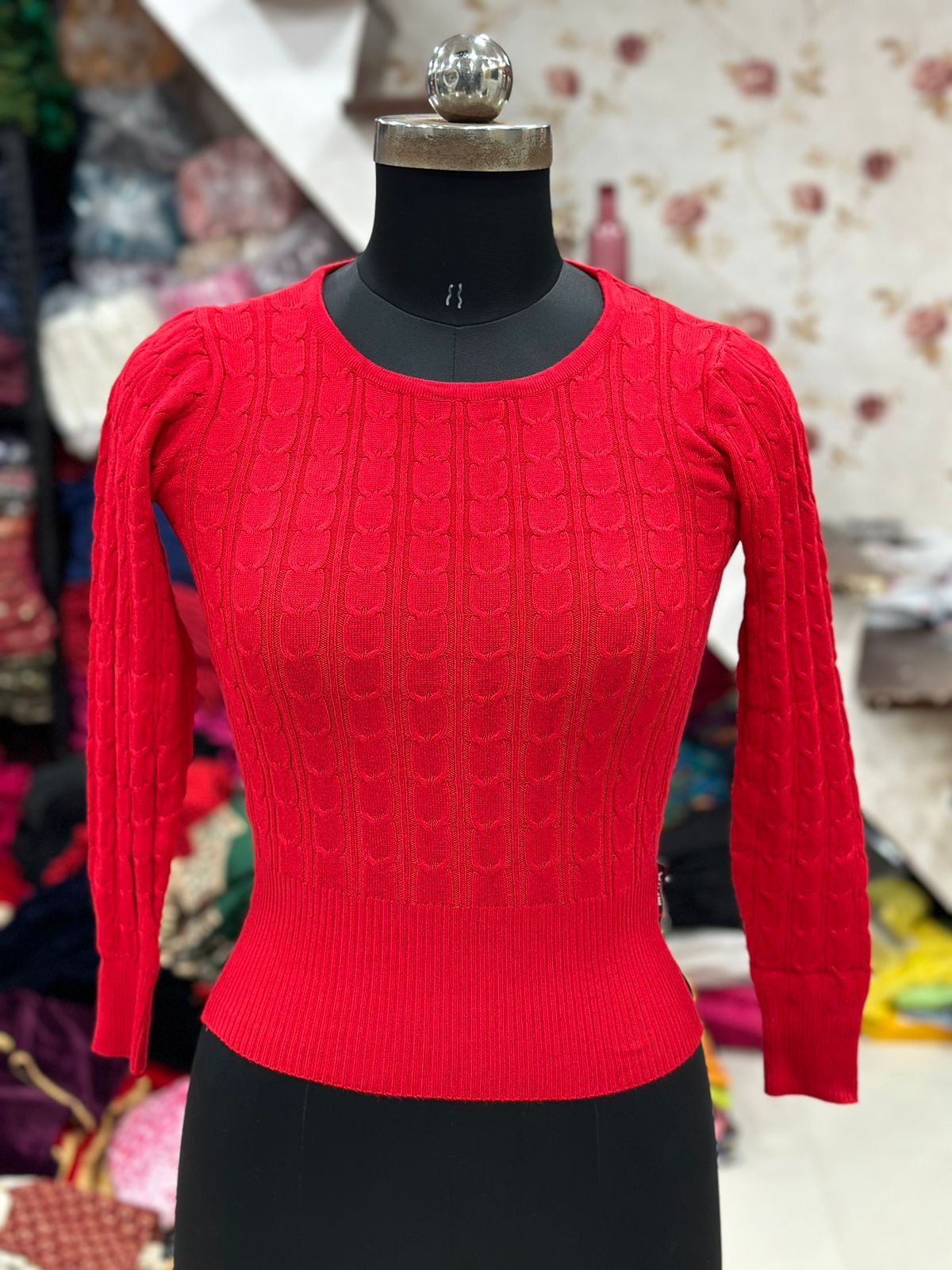 Beautiful Designer Winter Special Woolen Blouse