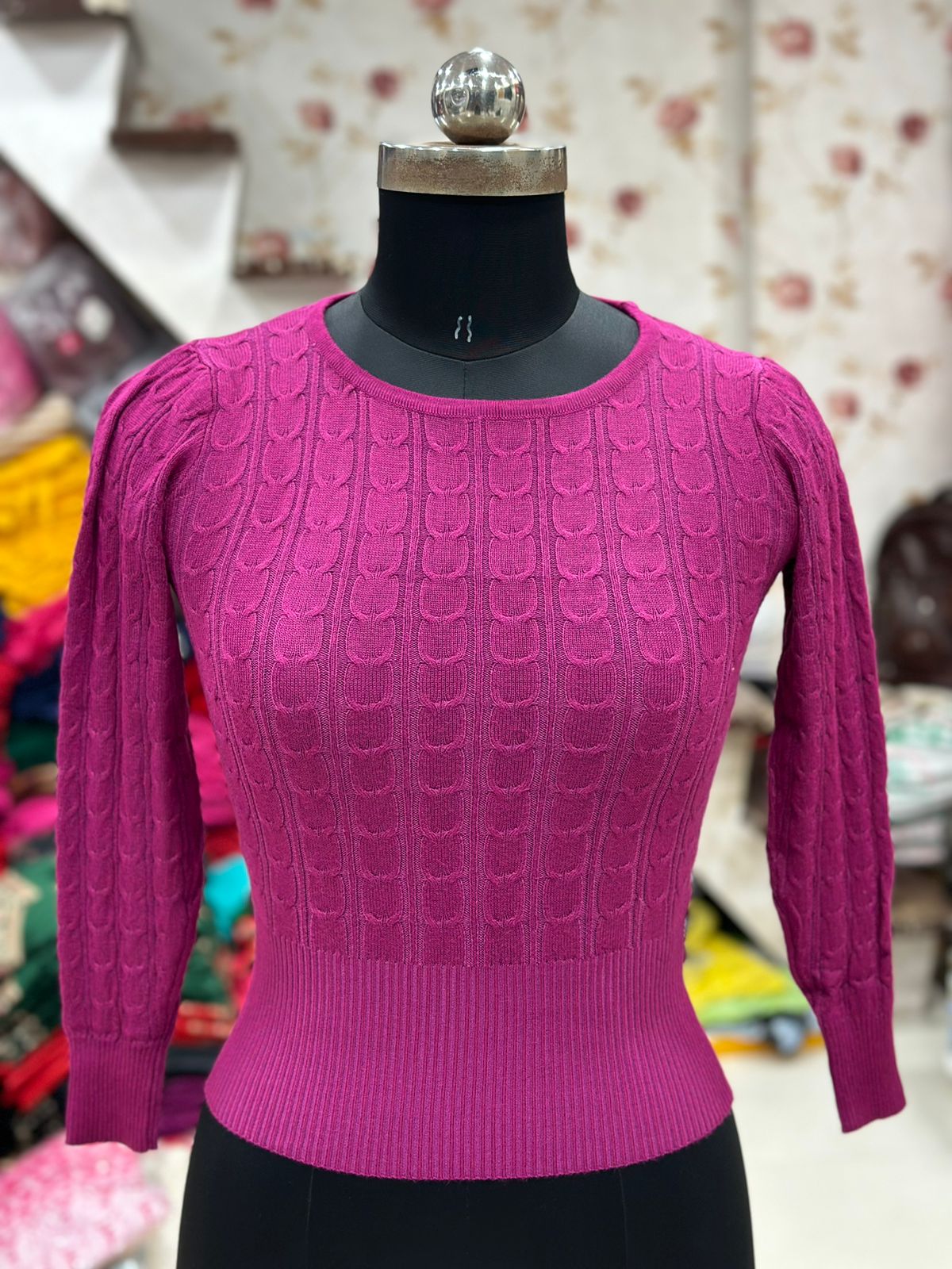 Beautiful Designer Winter Special Woolen Blouse