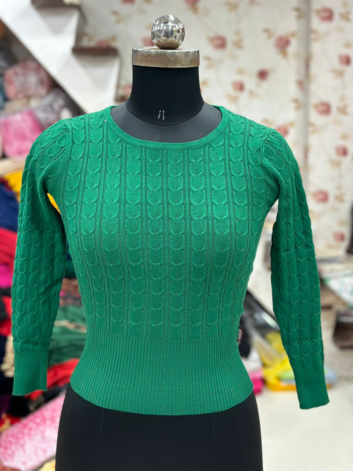 Beautiful Designer Winter Special Woolen Blouse