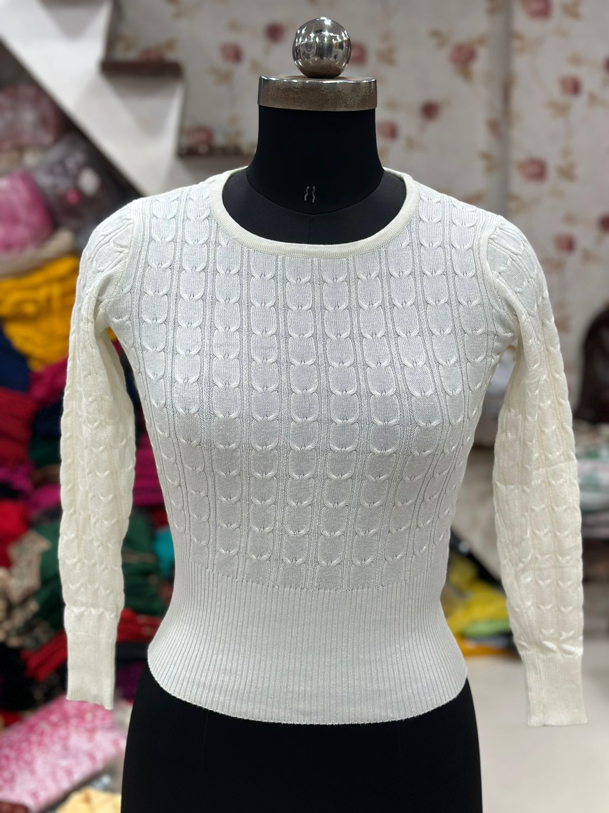 Beautiful Designer Winter Special Woolen Blouse