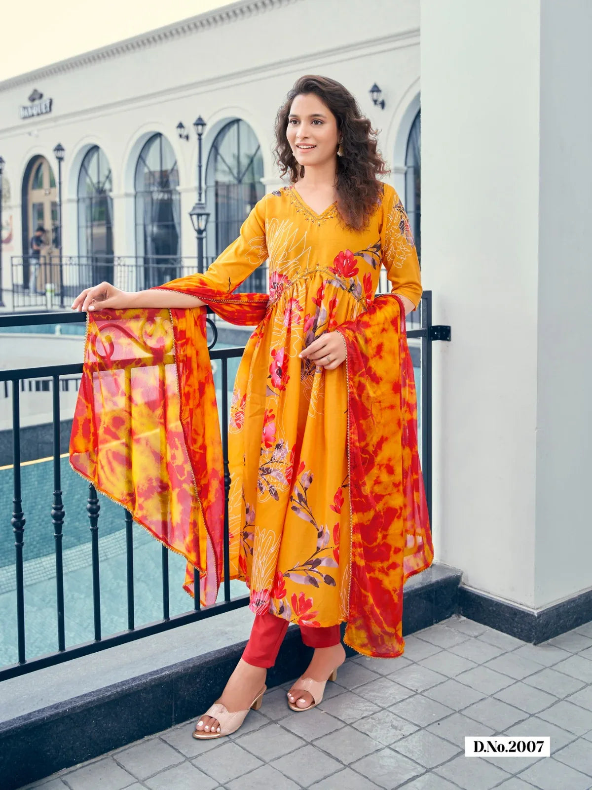 Parra-Studio Pasand Vol 1 Aliya Cut Having Designer Kurties (995x08)