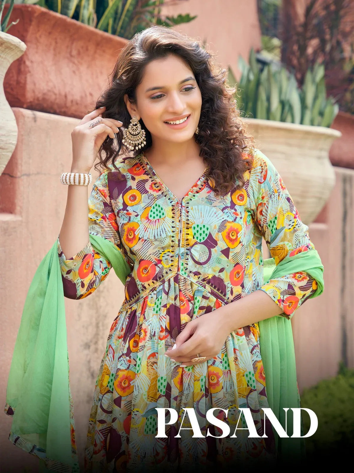 Parra-Studio Pasand Vol 1 Aliya Cut Having Designer Kurties (995x08)