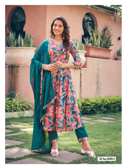 Parra-Studio Pasand Vol 1 Aliya Cut Having Designer Kurties (995x08)