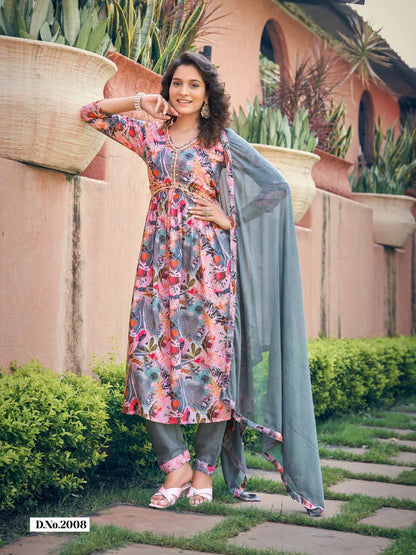 Parra-Studio Pasand Vol 1 Aliya Cut Having Designer Kurties (995x08)