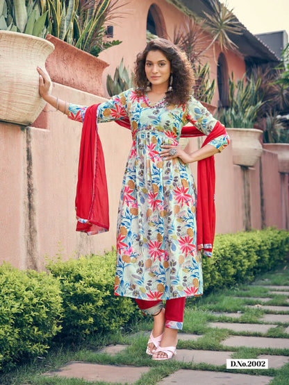 Parra-Studio Pasand Vol 1 Aliya Cut Having Designer Kurties (995x08)