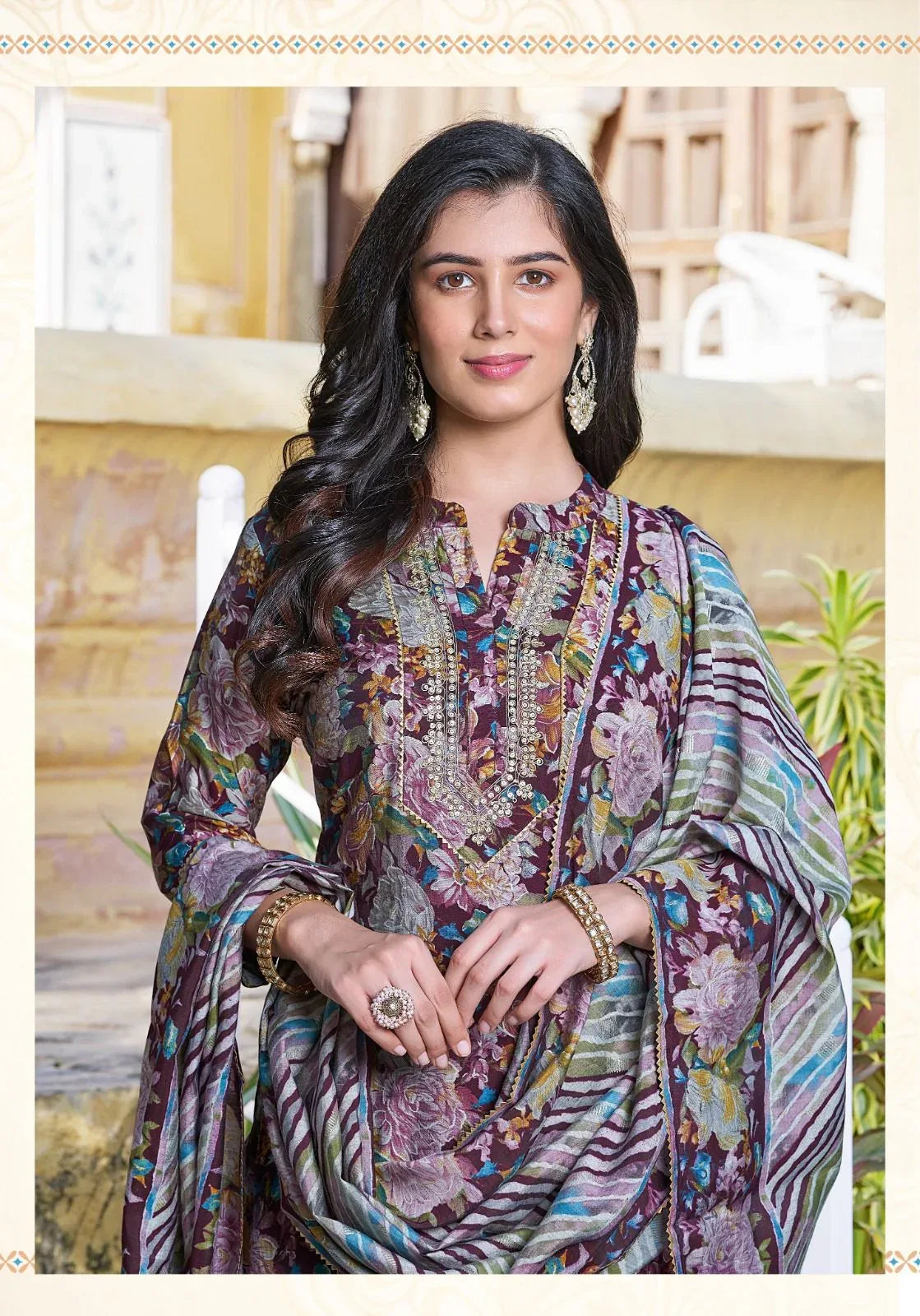 Ladies Flavour Saachi Kurti with Bottom Dupatta Chanderi Catalog 4 Pcs (1275x04)