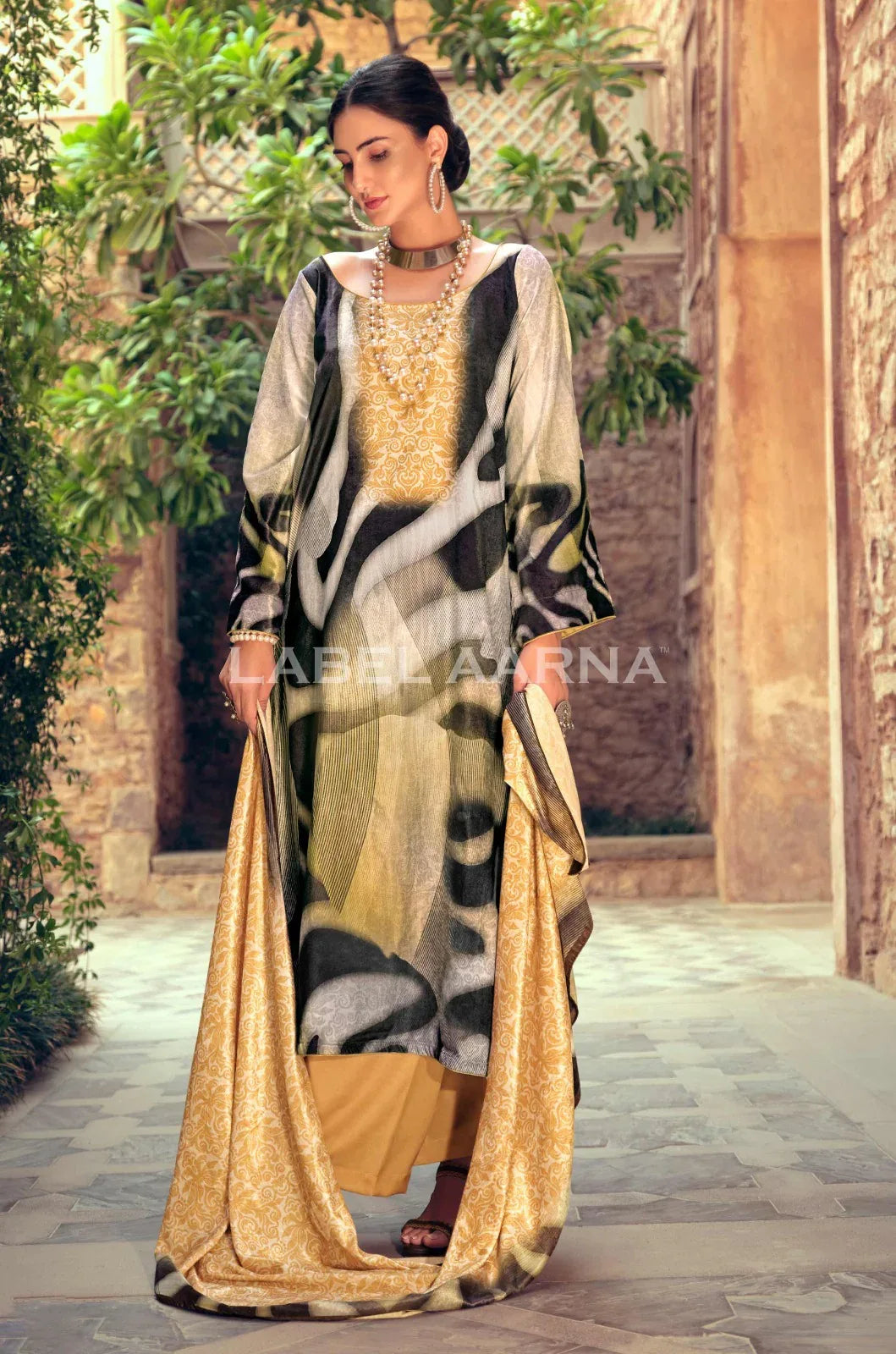 Label Aarna SS65 Lawn Printed Dress Material Catalog (949x06)
