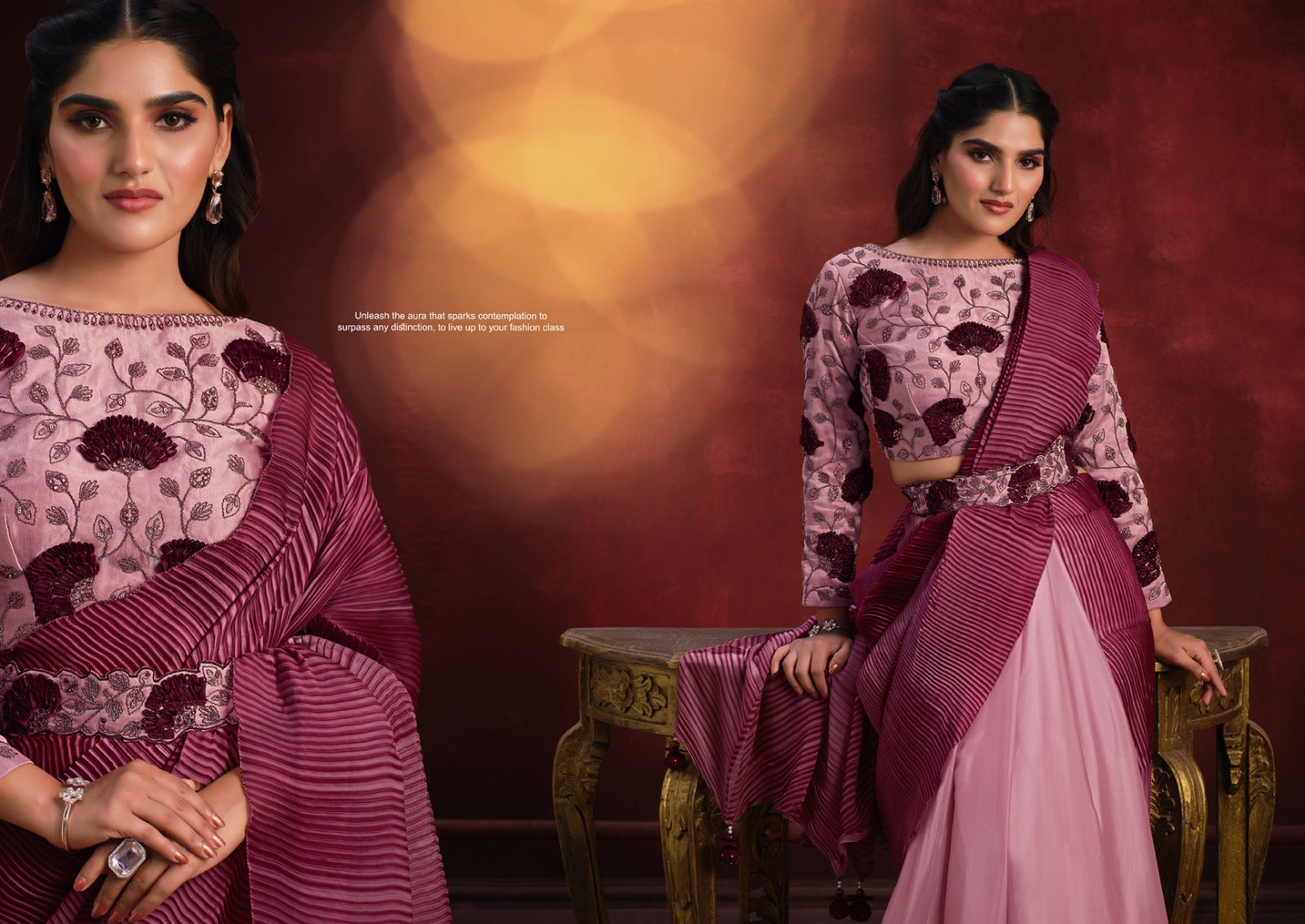 Wedding Designer Saree Mahotsav Mohmanthan Kimaya 23615 Series