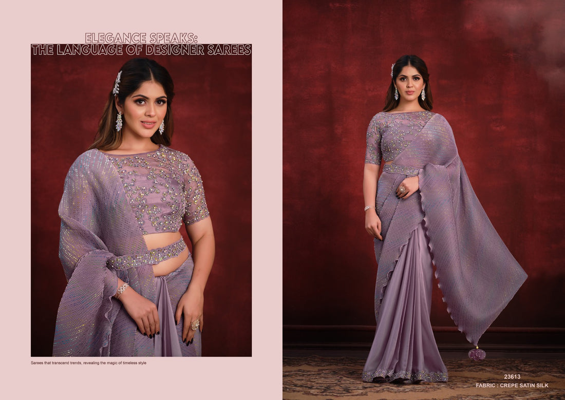 Wedding Designer Saree Mahotsav Mohmanthan Kimaya 23613 Series