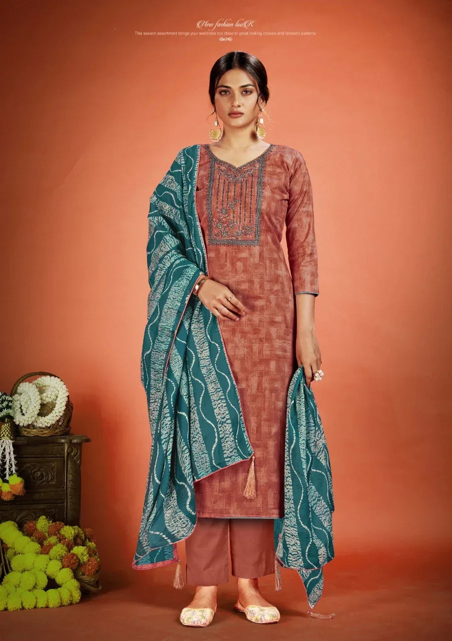 Vastu Netra Vol 5 Designer Cotton Dress Material Collection (600x10)