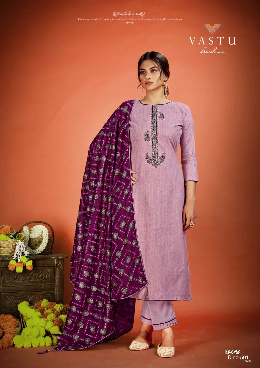 Vastu Netra Vol 5 Designer Cotton Dress Material Collection (600x10)