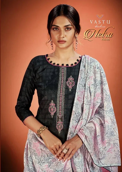 Vastu Netra Vol 5 Designer Cotton Dress Material Collection (600x10)