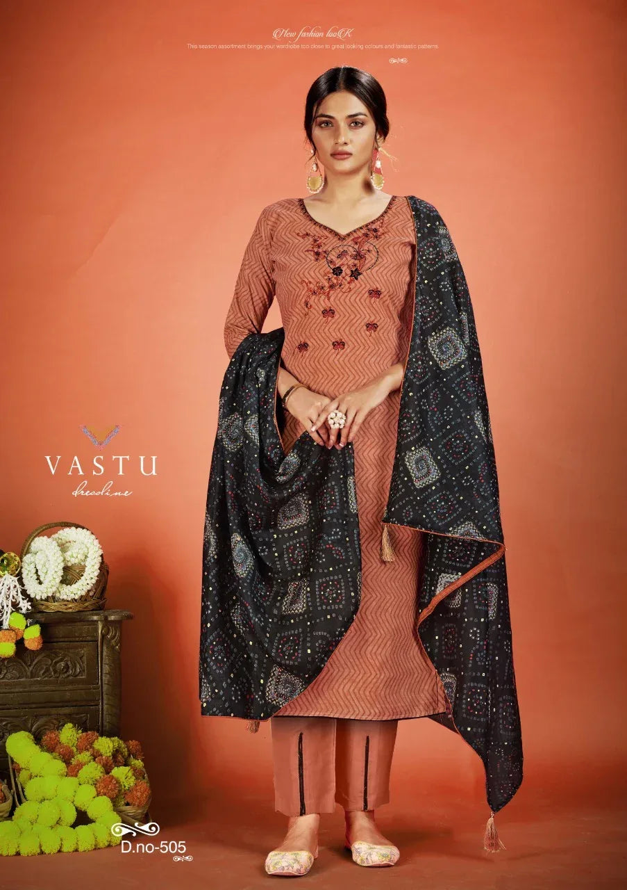 Vastu Netra Vol 5 Designer Cotton Dress Material Collection (600x10)
