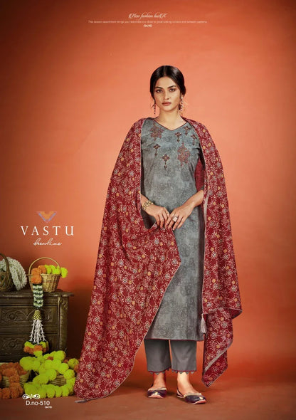 Vastu Netra Vol 5 Designer Cotton Dress Material Collection (600x10)