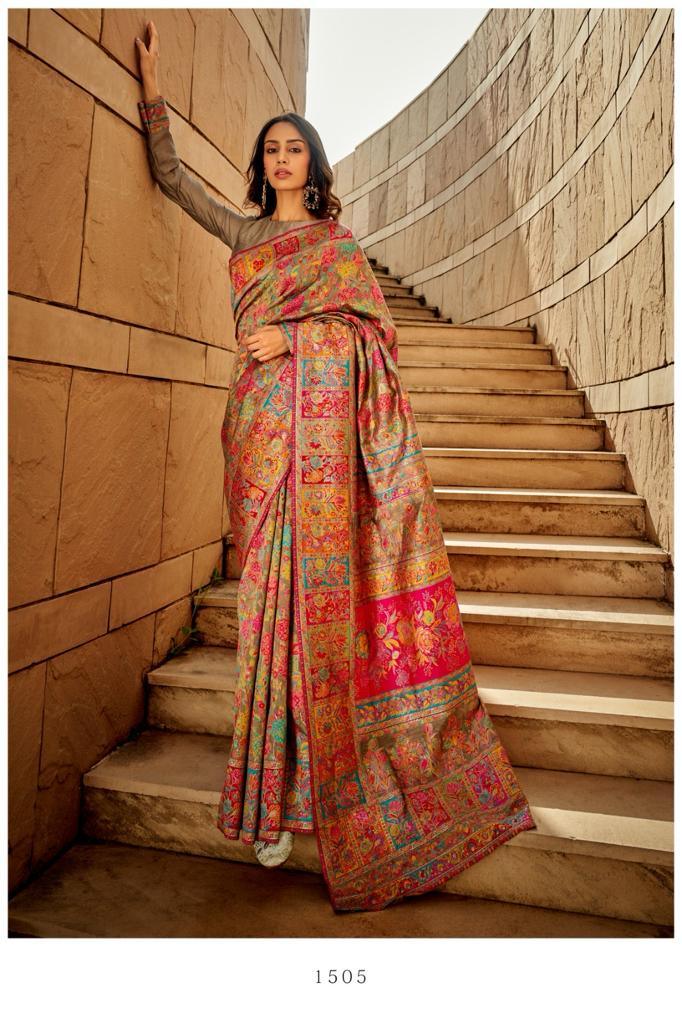 Rajtex 1500 Series Kashmiri Modal Silk With Function Special Saree (1995x06)