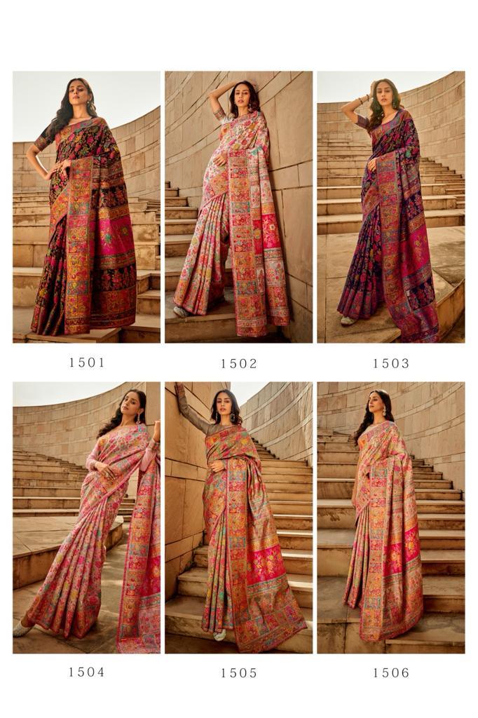 Rajtex 1500 Series Kashmiri Modal Silk With Function Special Saree (1995x06)