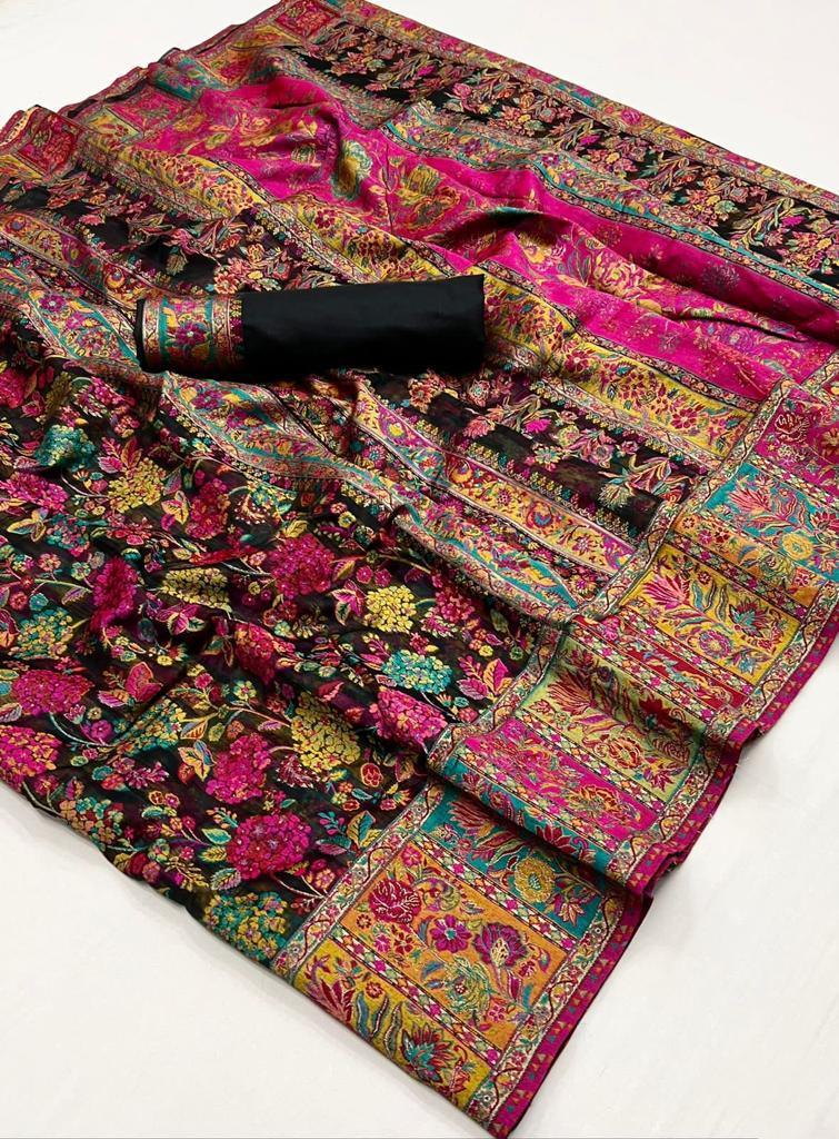Rajtex 1500 Series Kashmiri Modal Silk With Function Special Saree (1995x06)