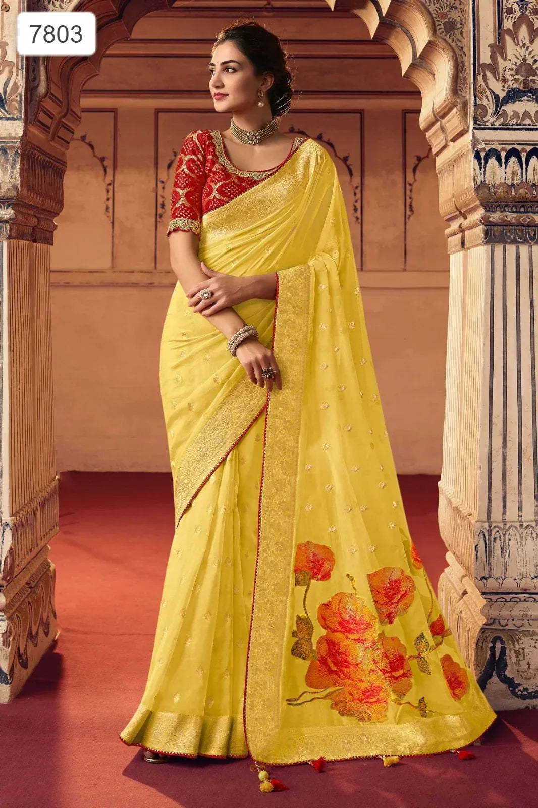 Sulakshmi Sarees Olivia 7801-7812 Indian Wedding Saree For Women