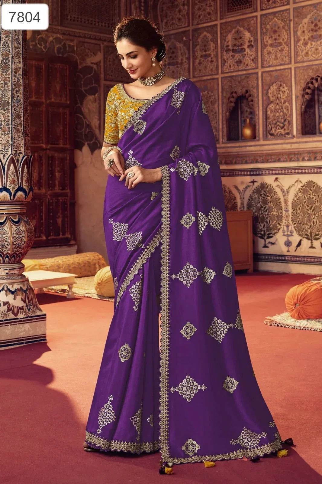 Sulakshmi Sarees Olivia 7801-7812 Indian Wedding Saree For Women