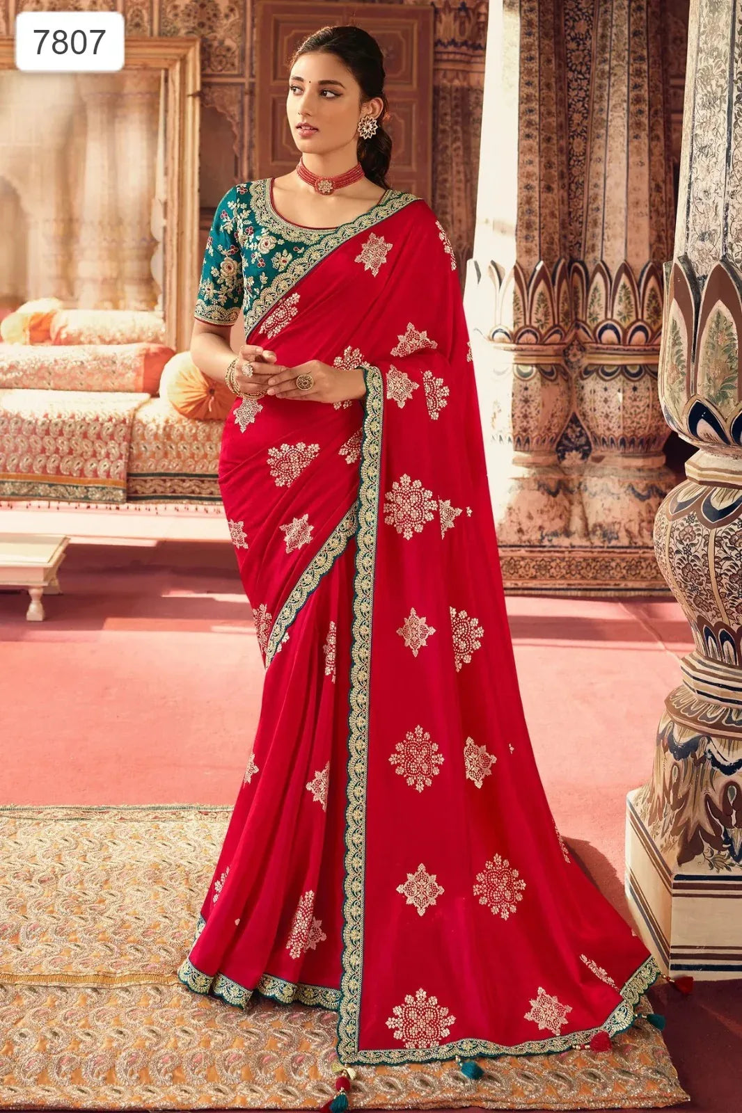 Sulakshmi Sarees Olivia 7801-7812 Indian Wedding Saree For Women
