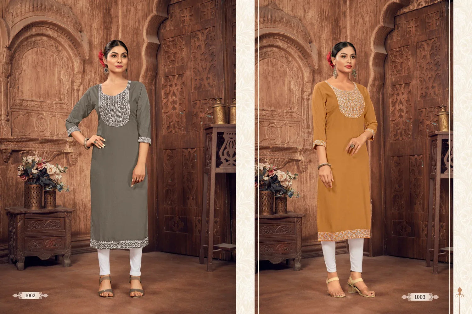 Jinesh Nx Aangi Rayon Kurtis (399x06)
