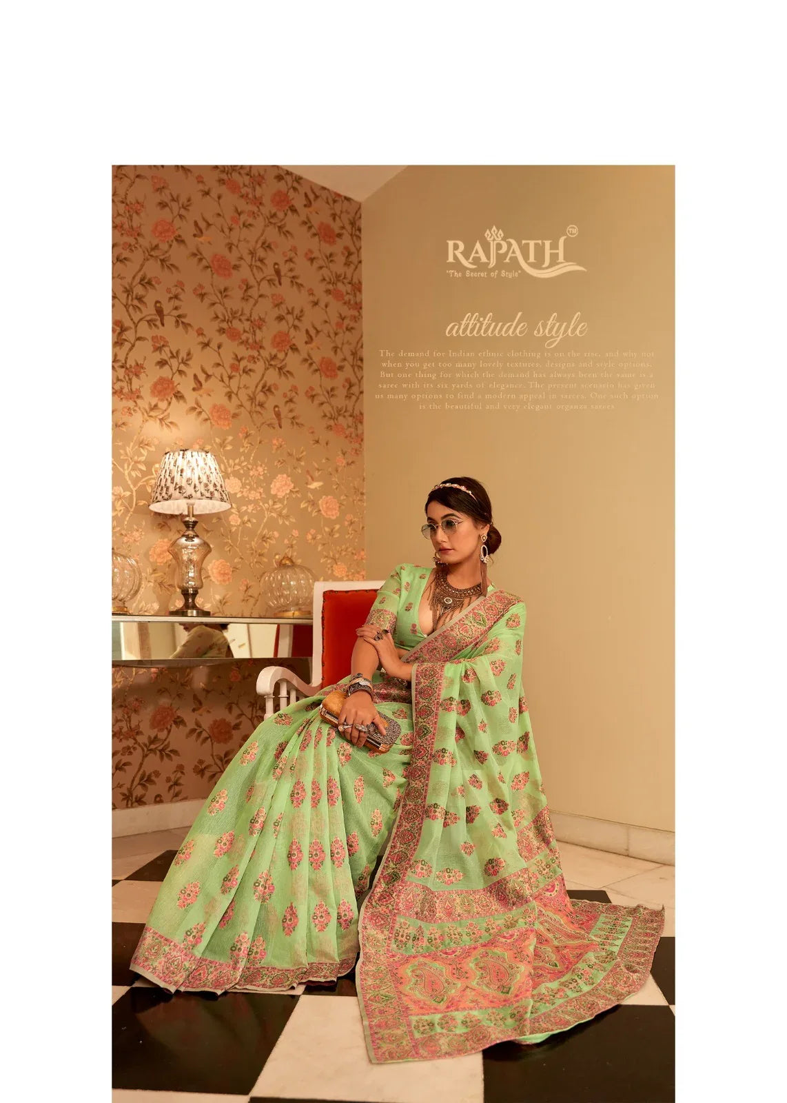 Rajpath Shadow Silk Designer Saree Collection(1995x06)