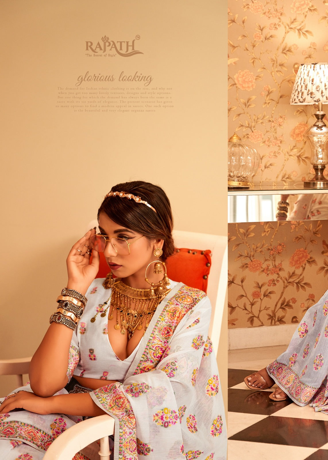 Rajpath Shadow Silk Designer Saree Collection