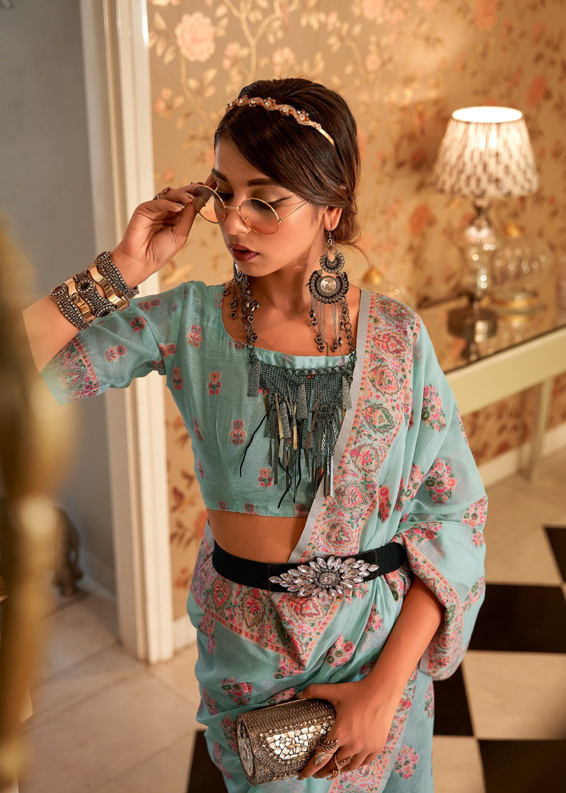 Rajpath Shadow Silk Designer Saree Collection(1995x06)