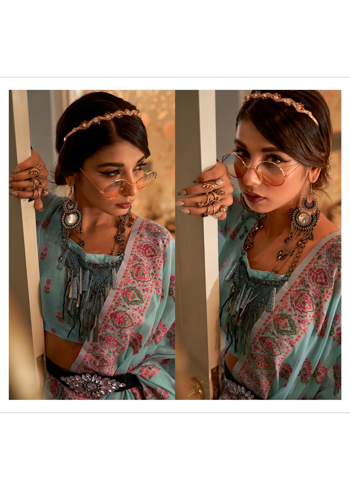 Rajpath Shadow Silk Designer Saree Collection(1995x06)