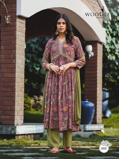Wooglee Saheli Modal Printed Salwar Suit (1350x03)
